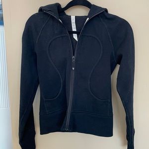 Lululemon zip up hoody! black